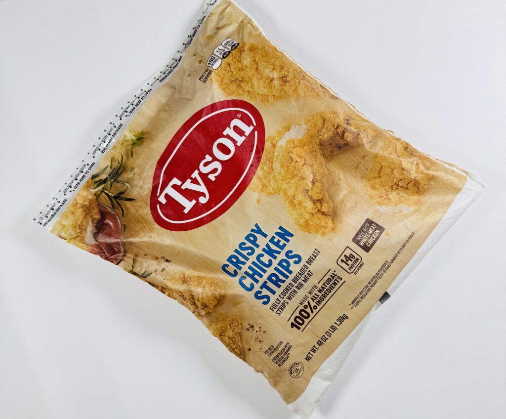 tyson crispy chicken strips