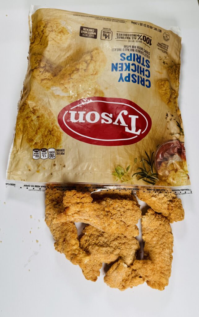 tyson crispy chicken strips