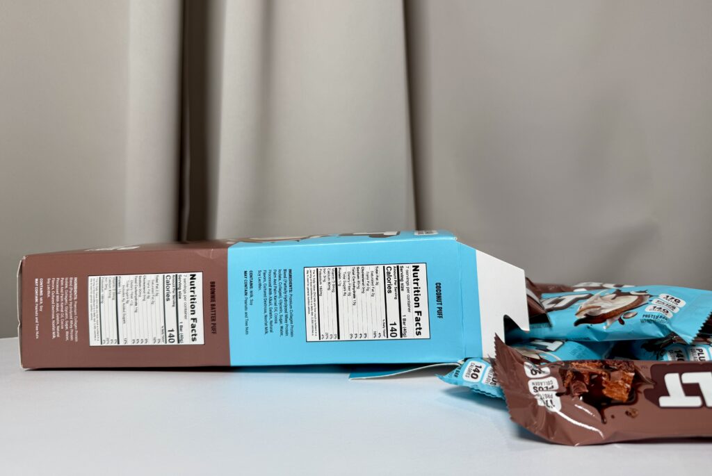 built puff protein bars