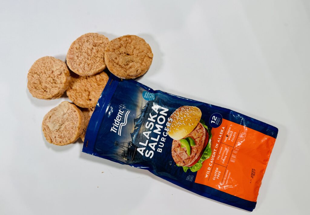 Trident Alaska Salmon Burgers(Frozen)