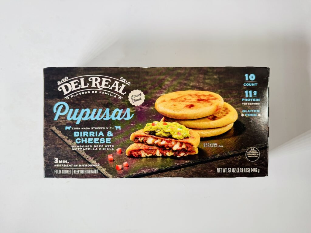 Costco Del Real Foods Birria Pupusas