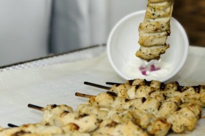 Costco Mediterranean Chicken Skewers(Cooked)