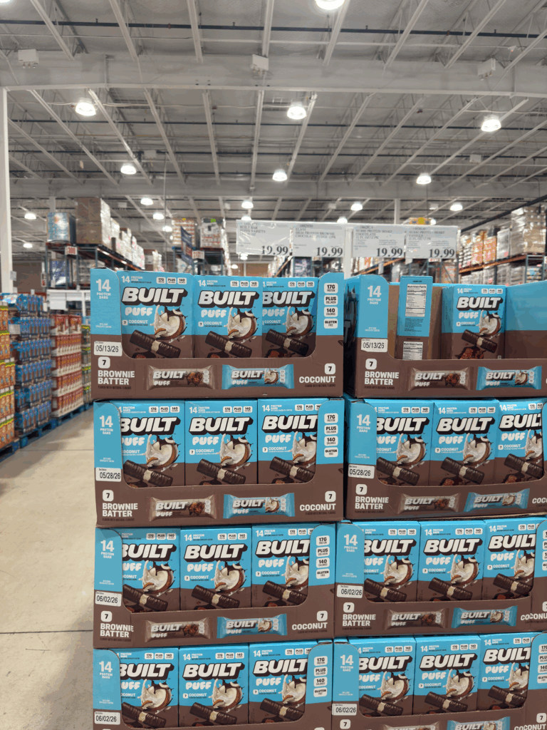 built puff protein bars