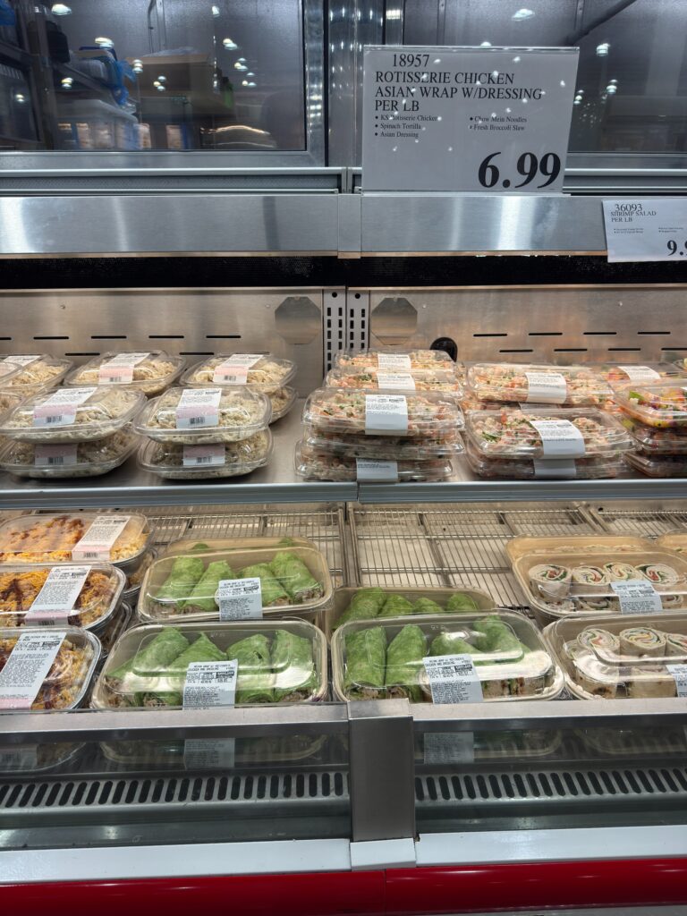 Costco Asian Chicken Wrap Isle
