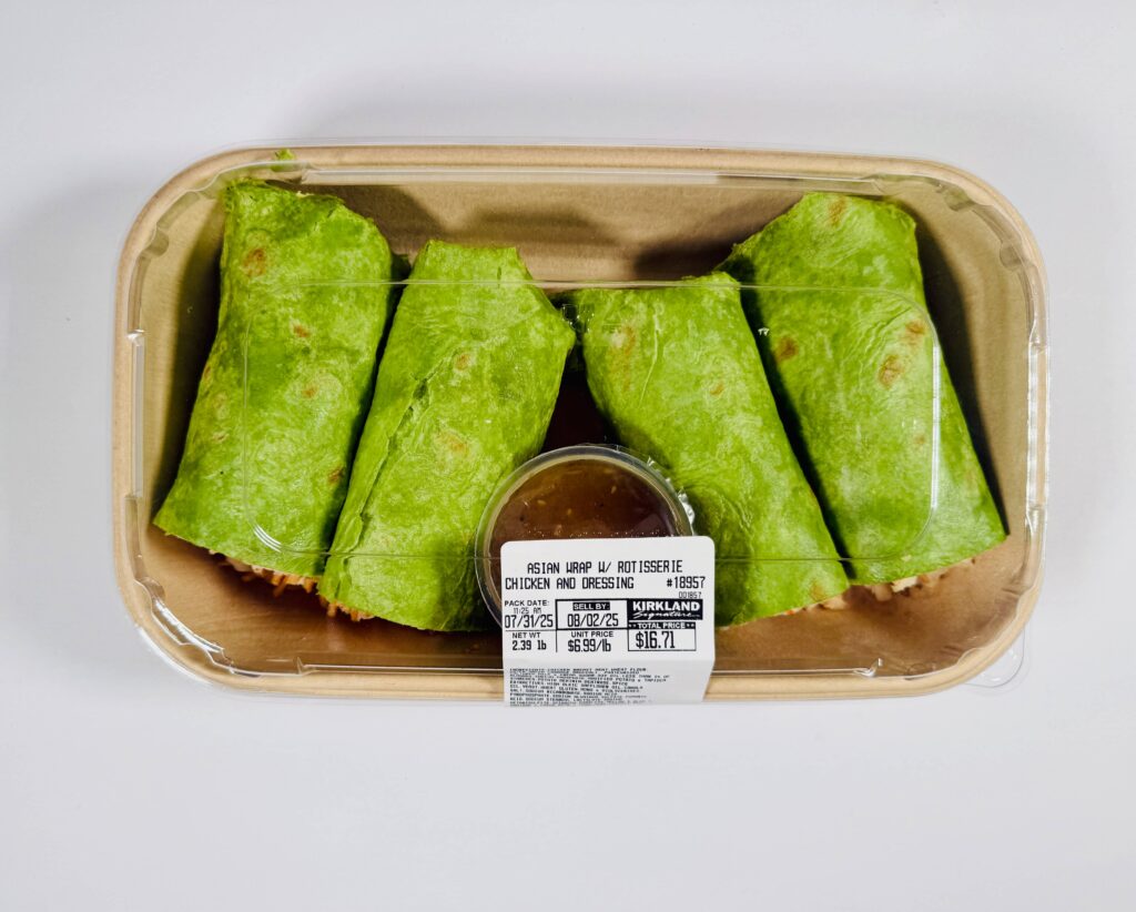 Costco Asian Chicken Wrap Review