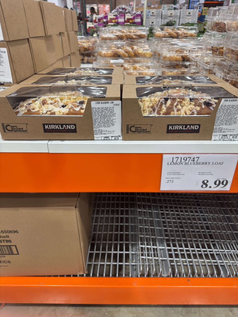 Costco Lemon Blueberry Loaf Isle