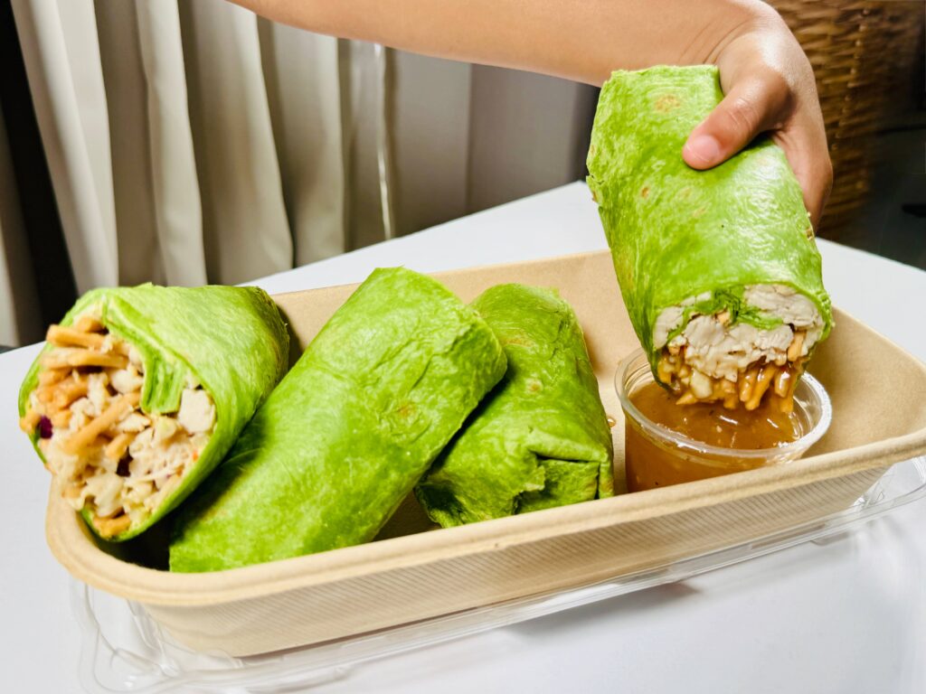 Eating Costco Asian Chicken Wrap