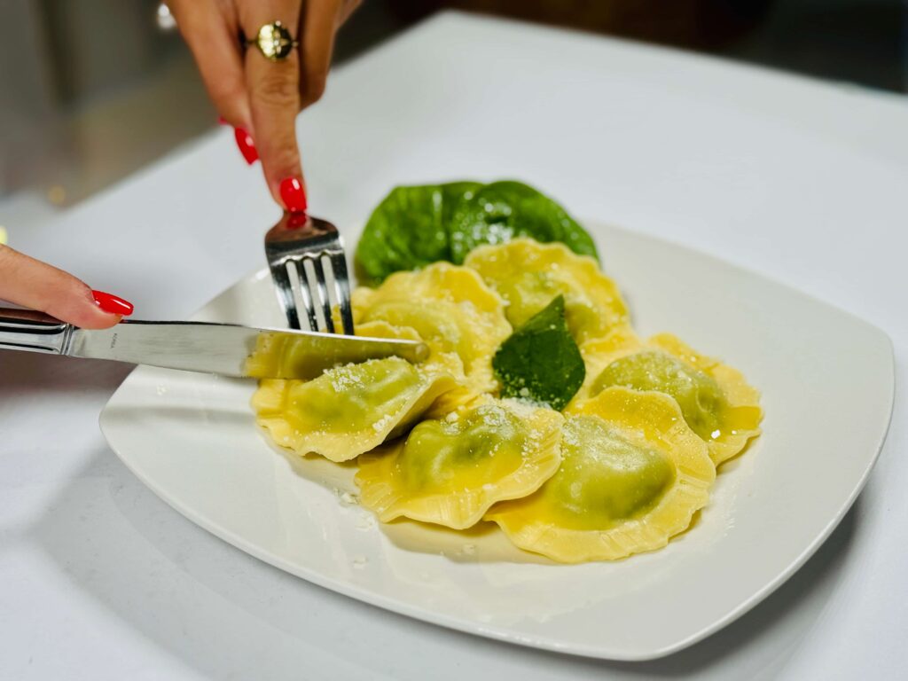 Kirkland Spinach And Cheese Ravioli Cooked