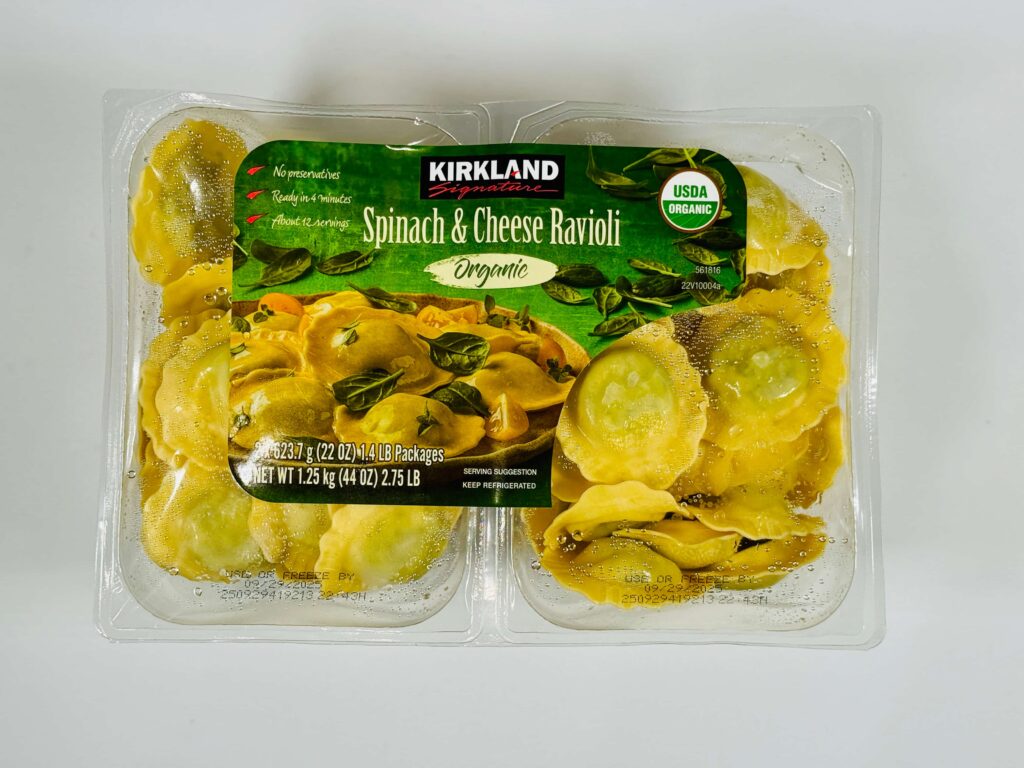 Kirkland Spinach And Cheese Ravioli