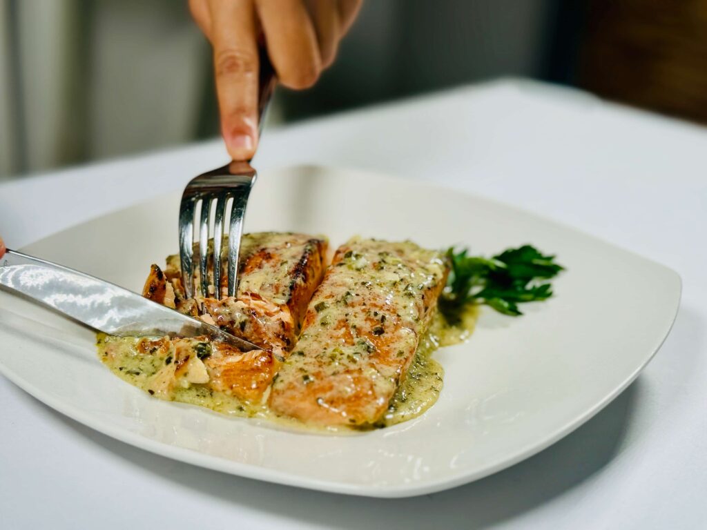 costco sous vide seared salmon Cooked