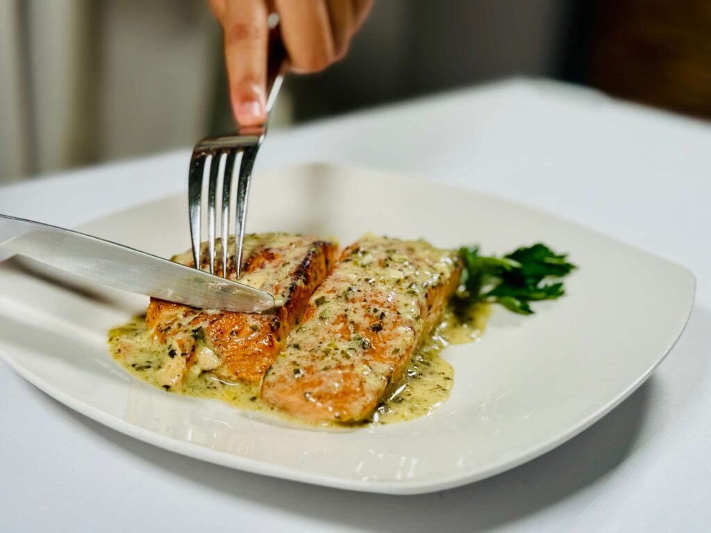 costco sous vide seared salmon Cooked