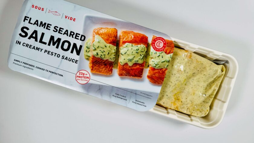 costco sous vide seared salmon Package