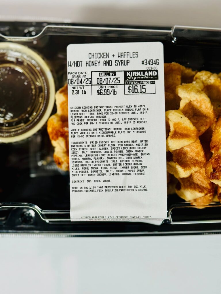 Costco Chicken And Waffles