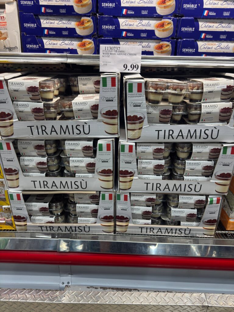 Costco Dessert Italiano Tiramisu Shelf