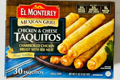Costco El Monterey Chicken and Cheese Taquitos Box