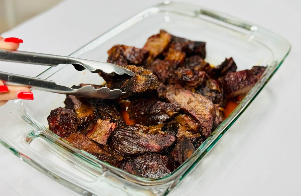 Costco Kirkland Burnt Ends Cooked