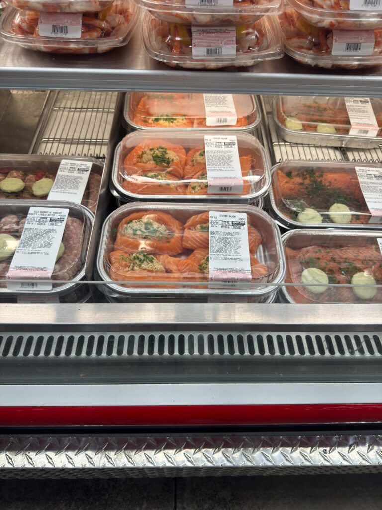Costco Kirkland Signature Stuffed Salmon Isle