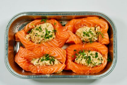 Costco Kirkland Stuffed Salmon