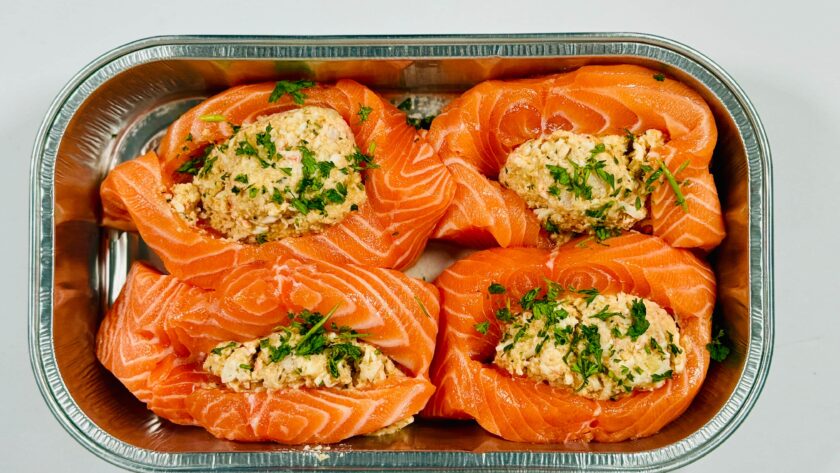 Costco Kirkland Stuffed Salmon