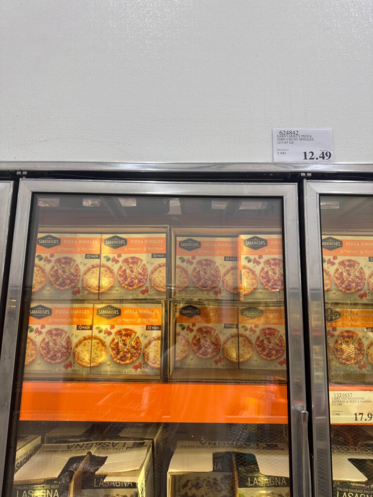 Costco Sabatasso'S Pizza Singles Isle