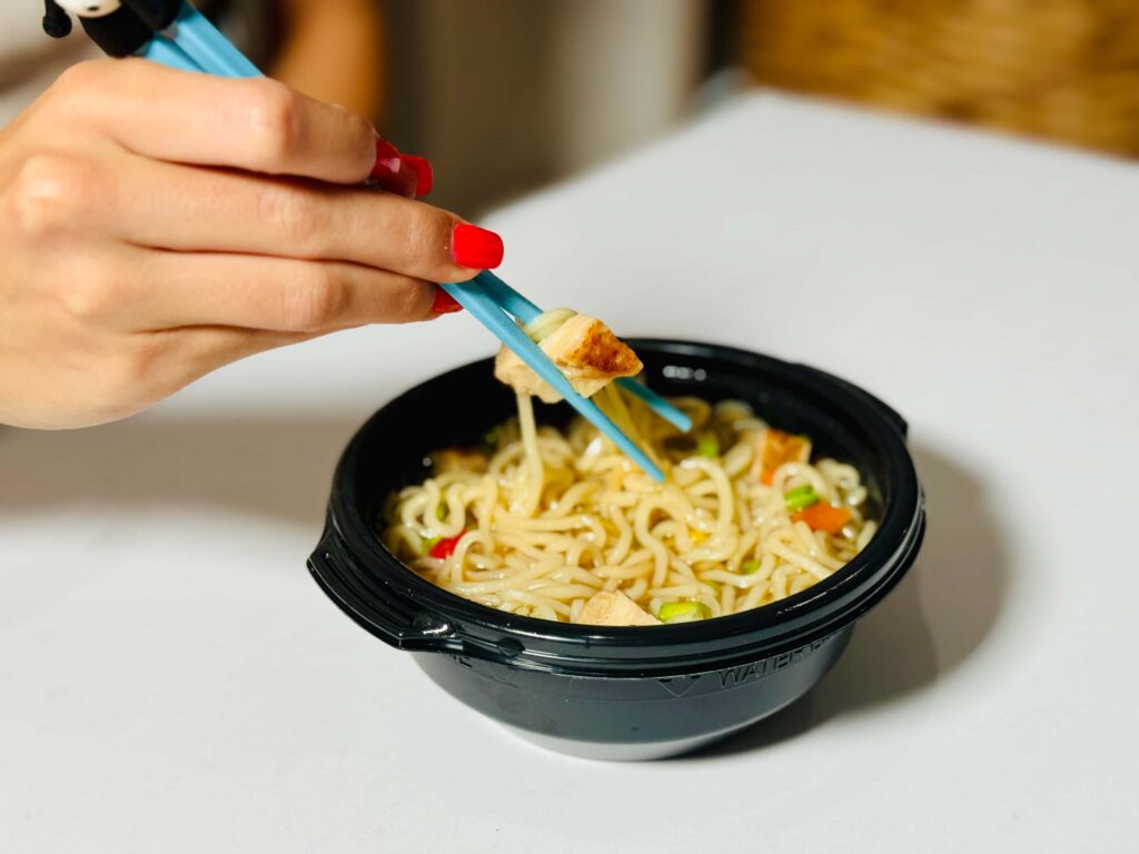 Costco Tokyo Style Shoyu Ramen Side View