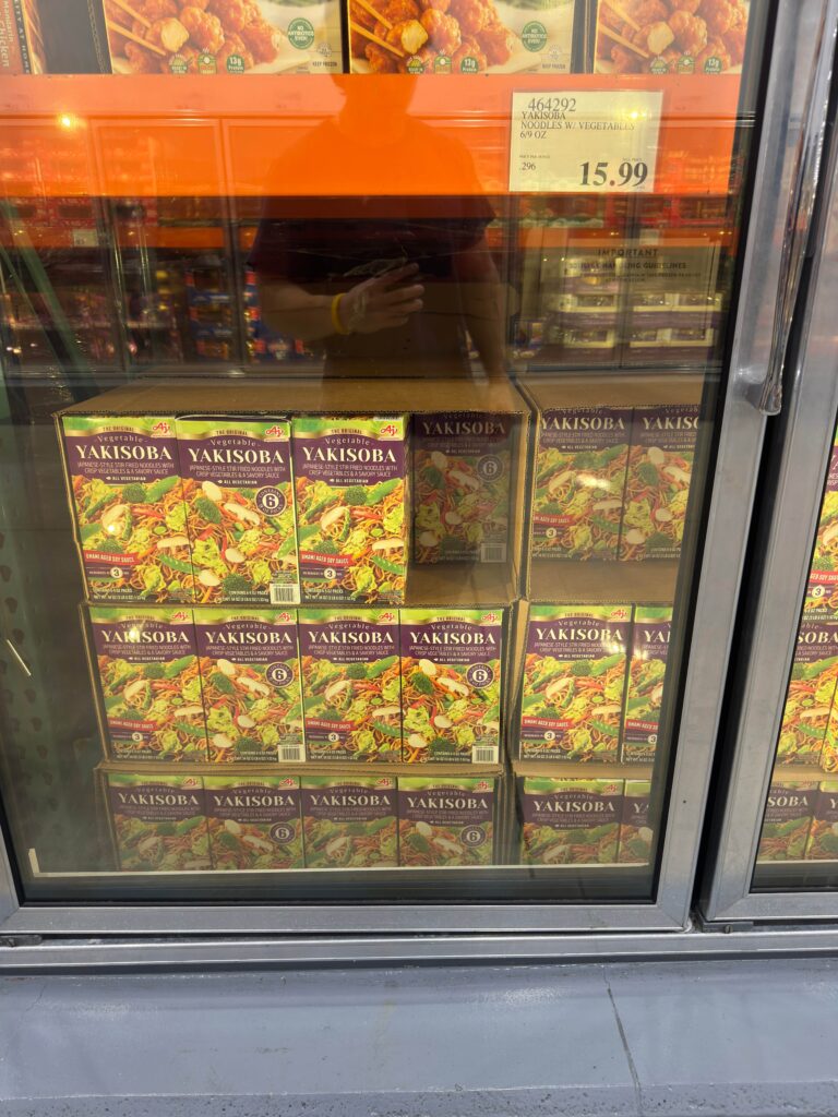 Costco Vegetable Yakisoba Noodles Shelf
