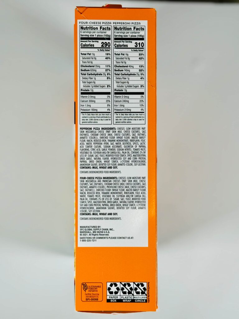 Costco Sabatasso'S Pizza Singles Box