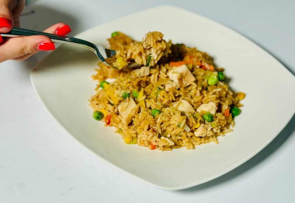 Costco Ajinomoto Yakitori Chicken Fried Rice 