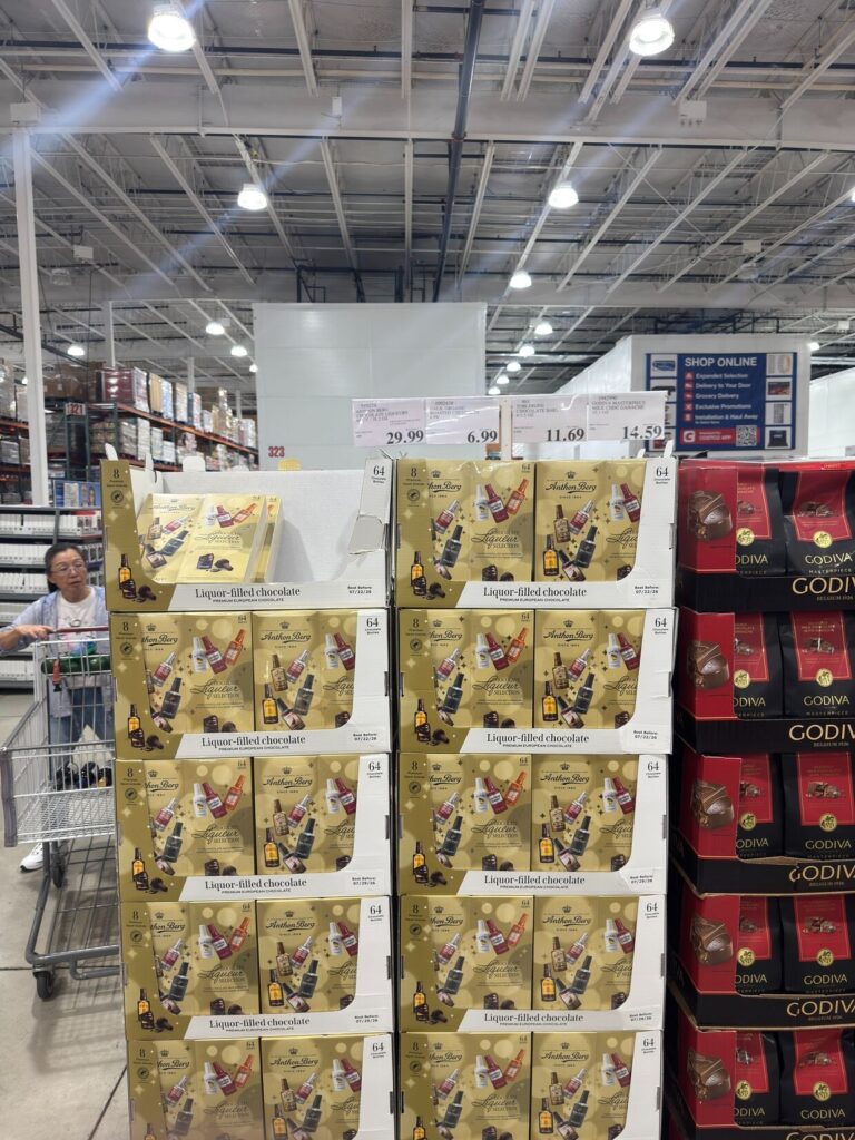 Costco Anthon Berg Liquor Filled Dark Chocolates Isle