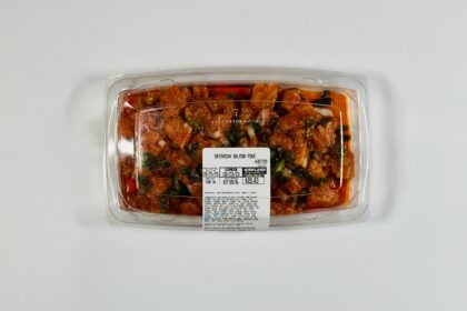 Costco Sriracha Salmon Poke Package