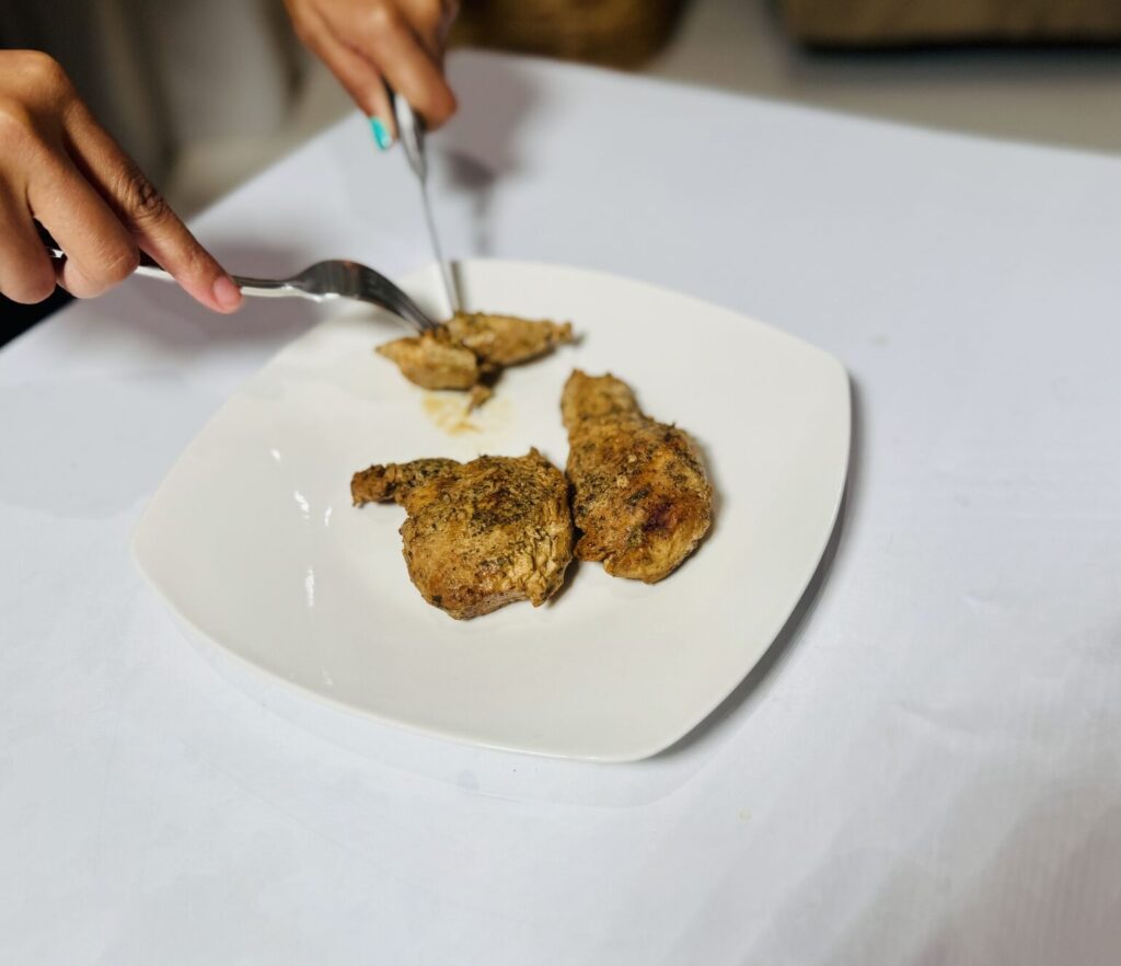 Served Costco Boneless Skinless Chicken Breast